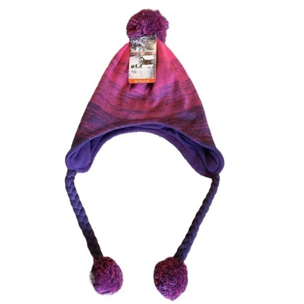 🌸NWT FIELD & STREAM Womens OSFM Ear Phone Hat